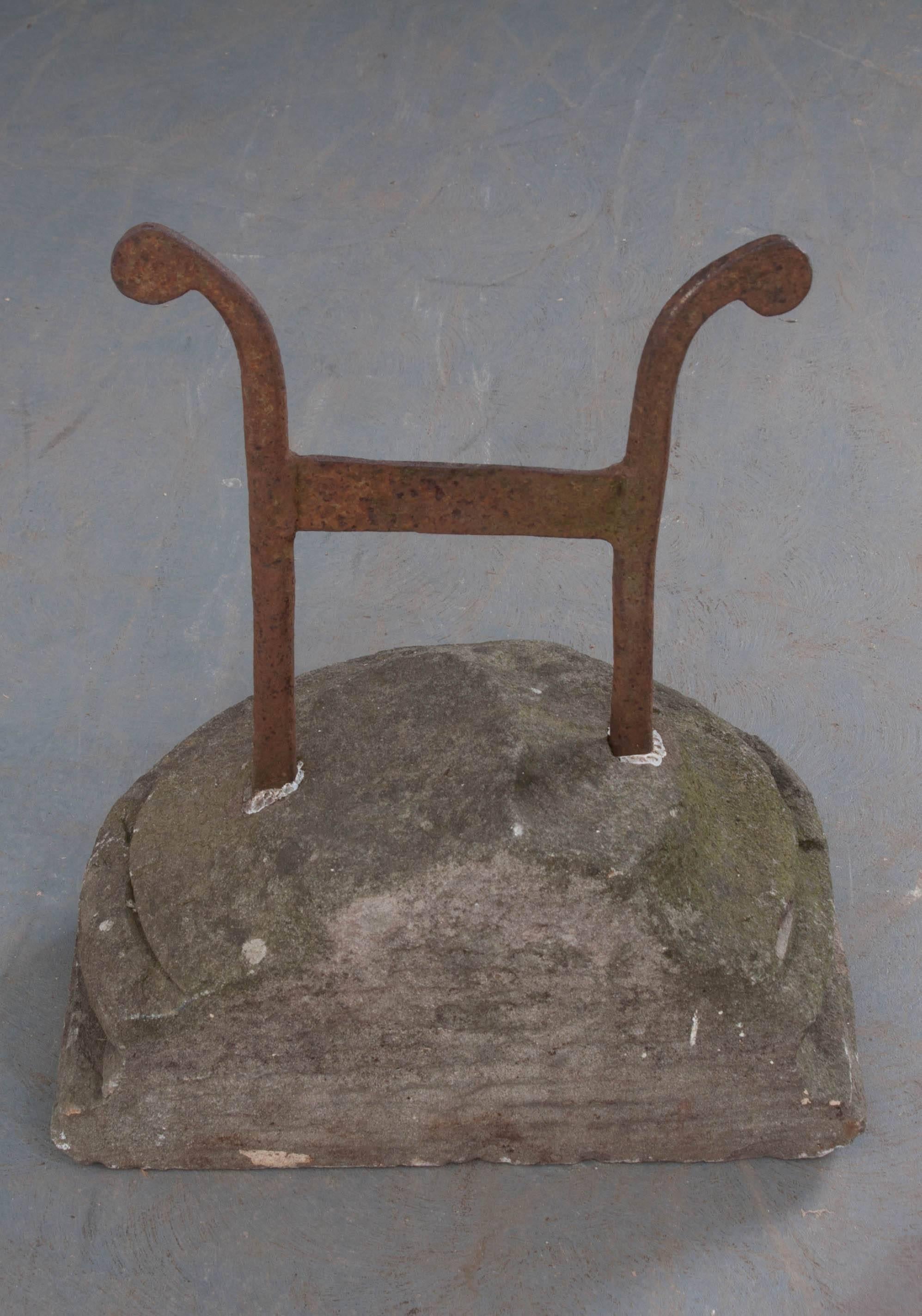 English 19th Century Boot Scraper 1