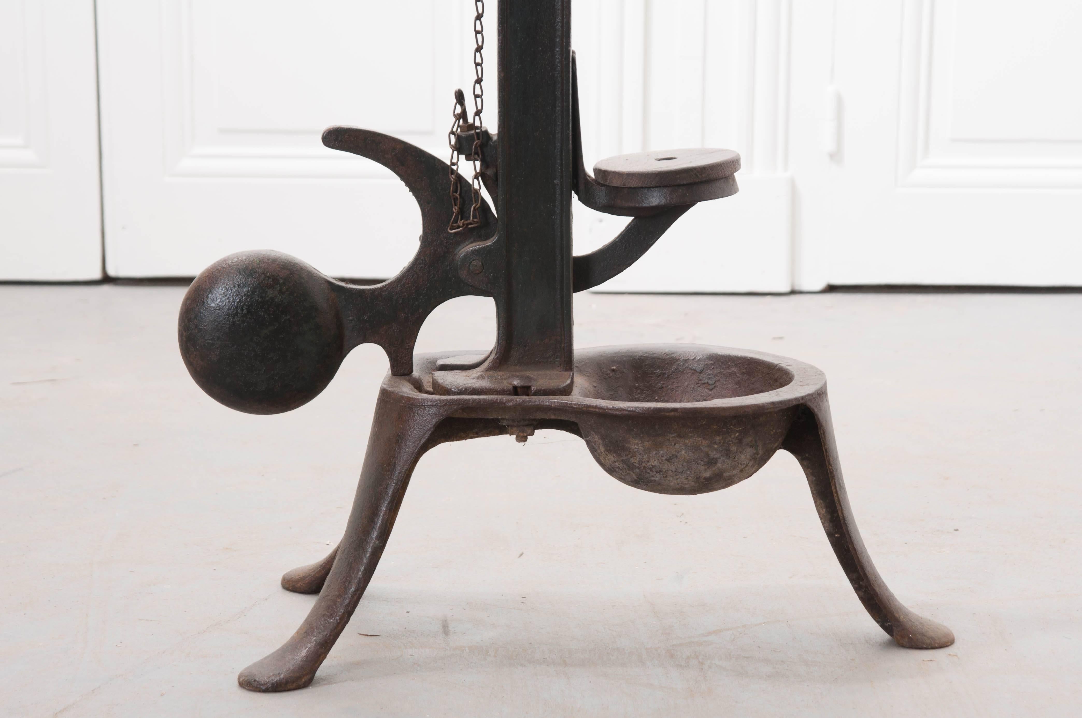 Cast 19th Century French Wine Corker