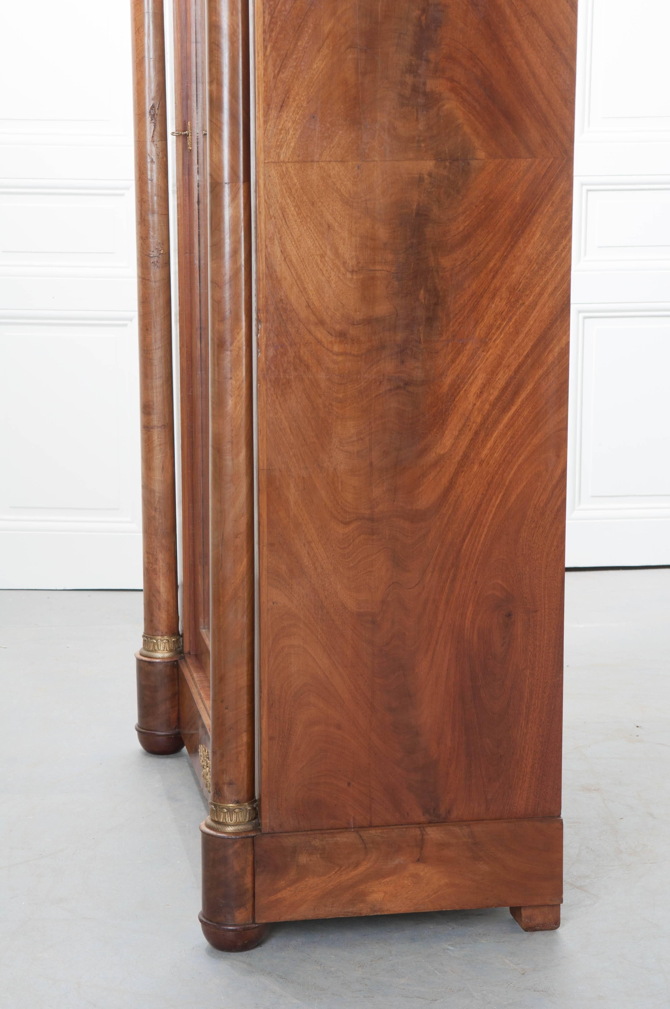 French 19th Century Mahogany Empire Armoire 2