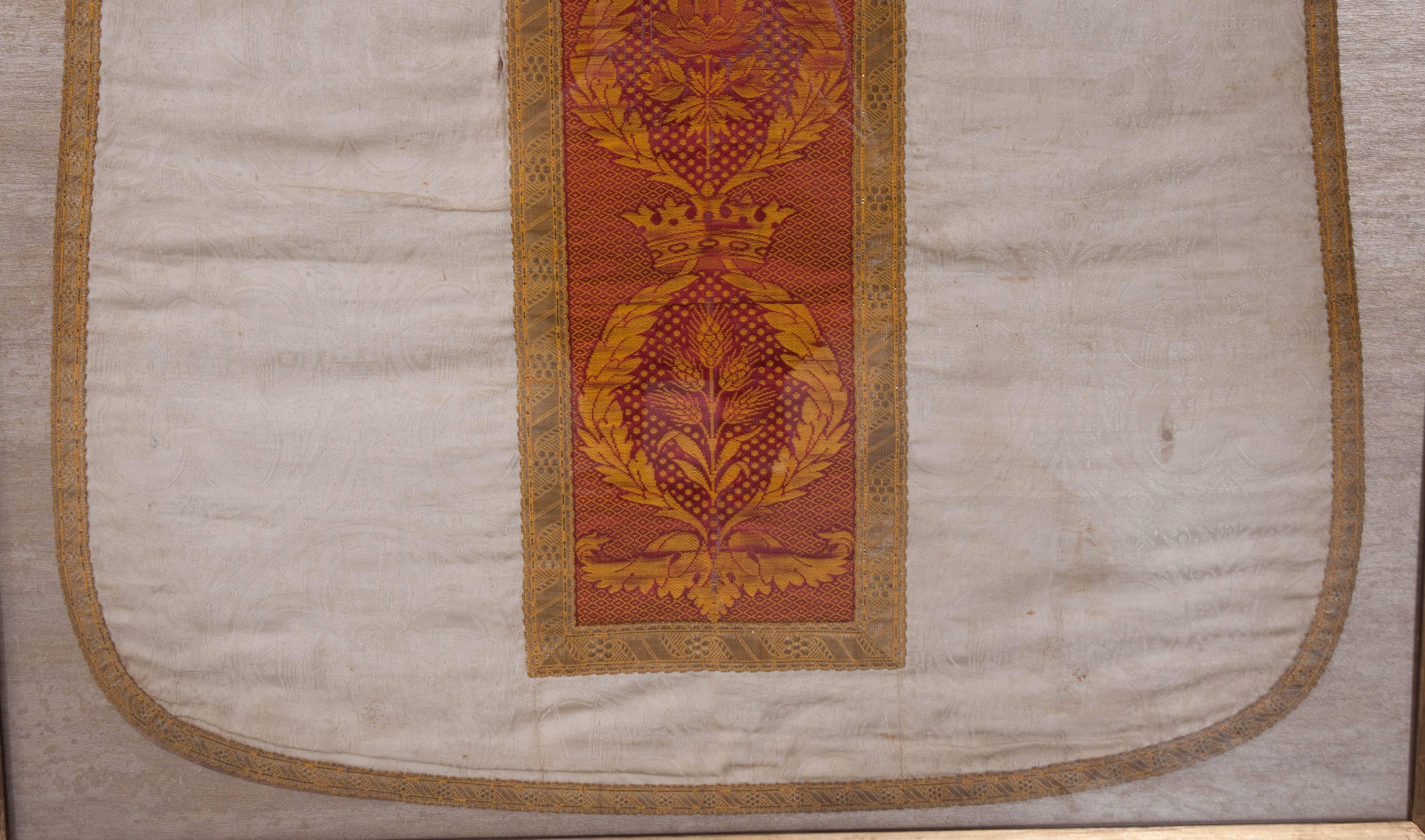 19th Century Dutch Religious Robe, Framed 1