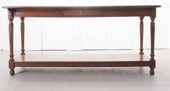 French Early 19th Century Oak Draper's Table