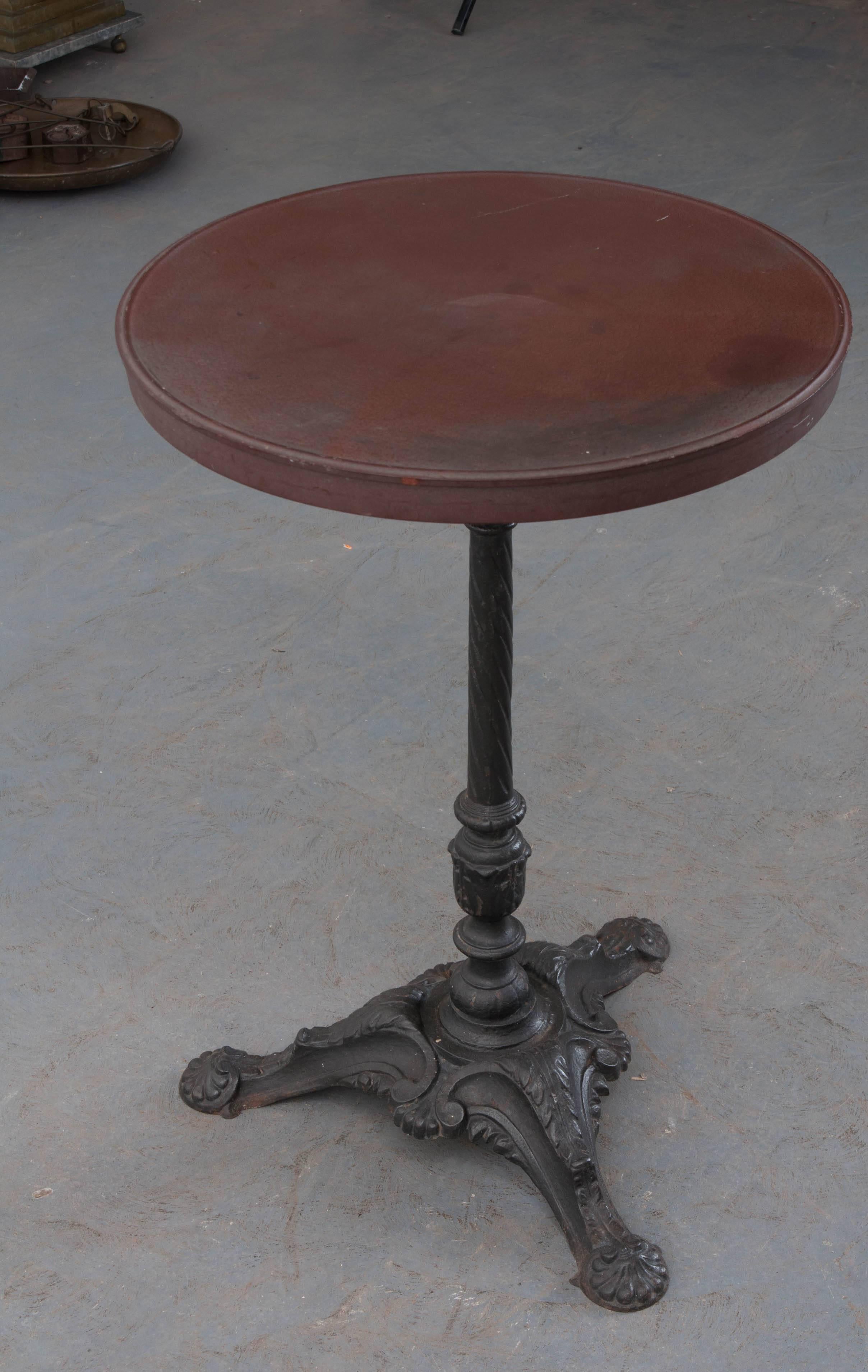 20th Century French 1920s Bistro Table