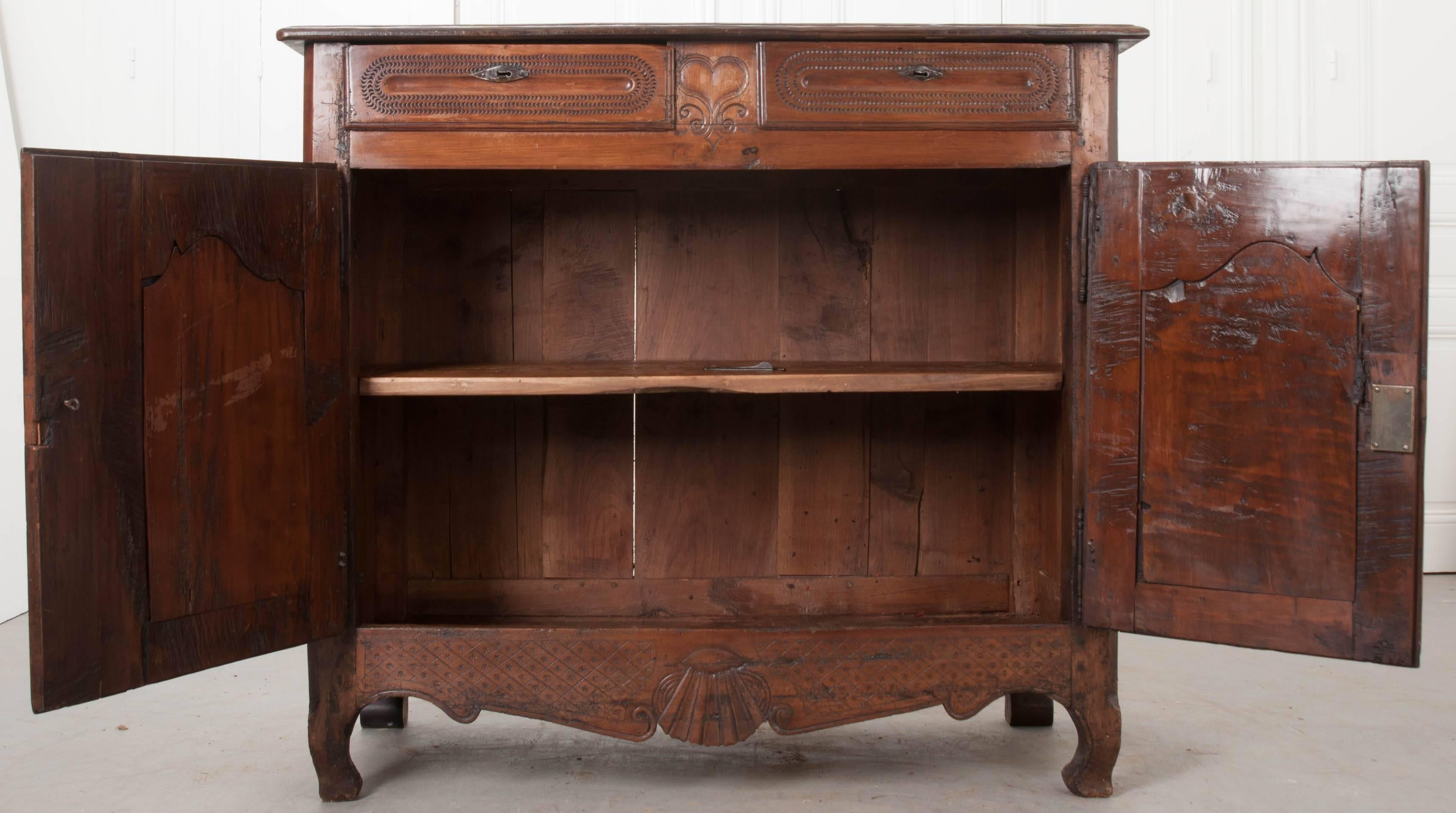 French Late 18th Century Provincial Cherry Buffet 1