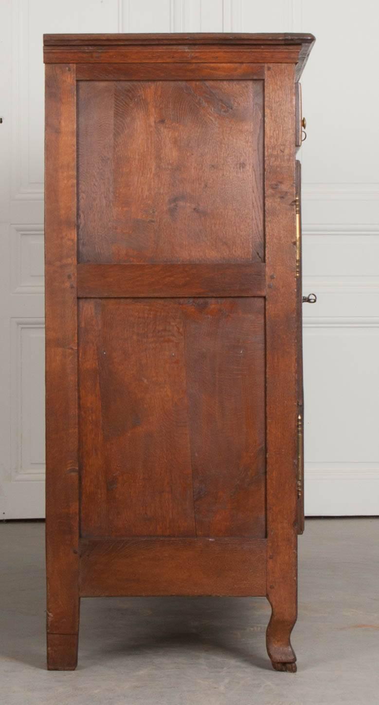 French 19th Century Provincial Oak Enfilade from Normandy In Good Condition In Baton Rouge, LA