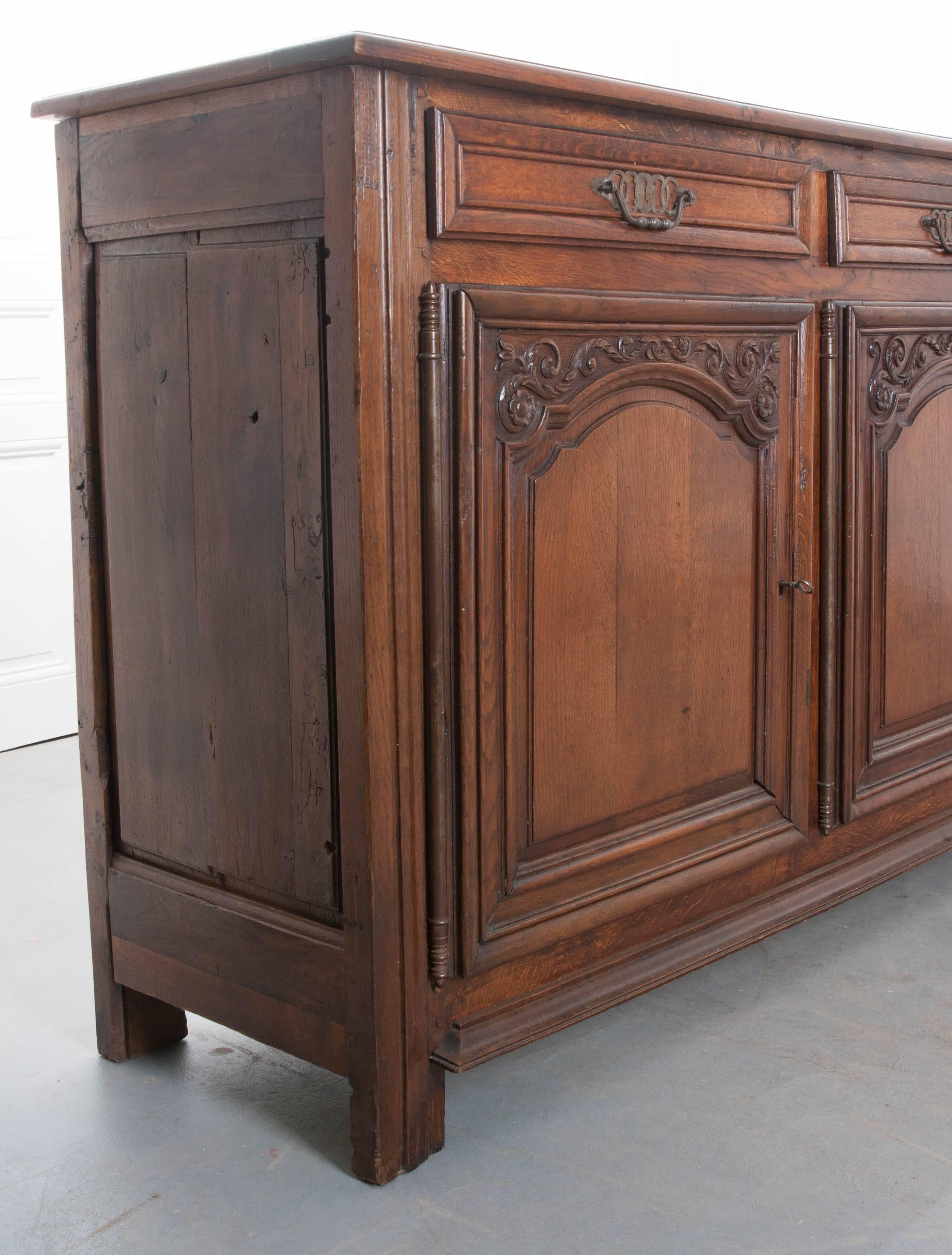 French 19th Century Oak Enfilade 2