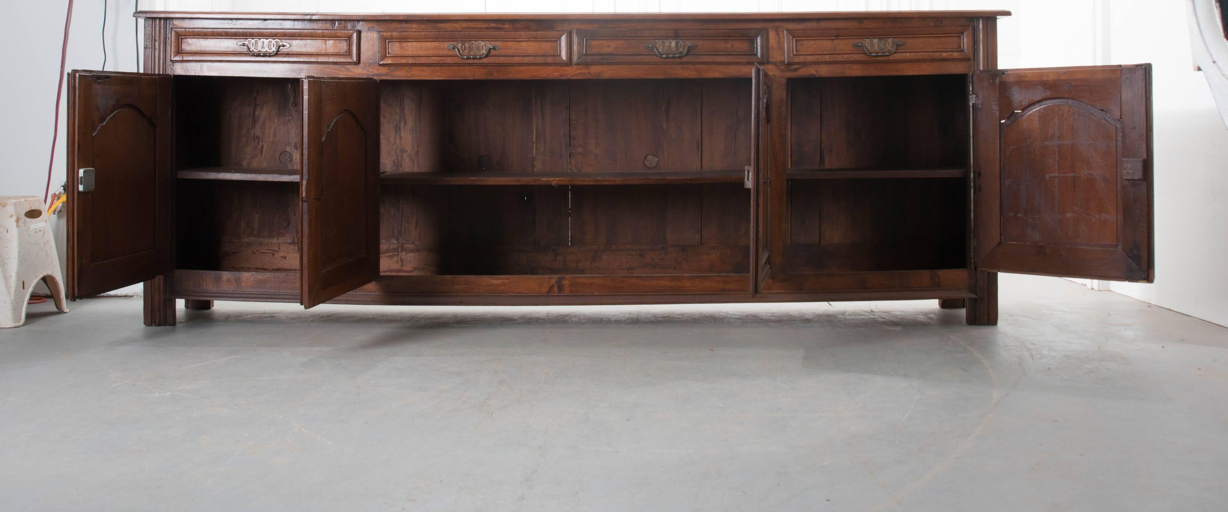 French 19th Century Oak Enfilade 3