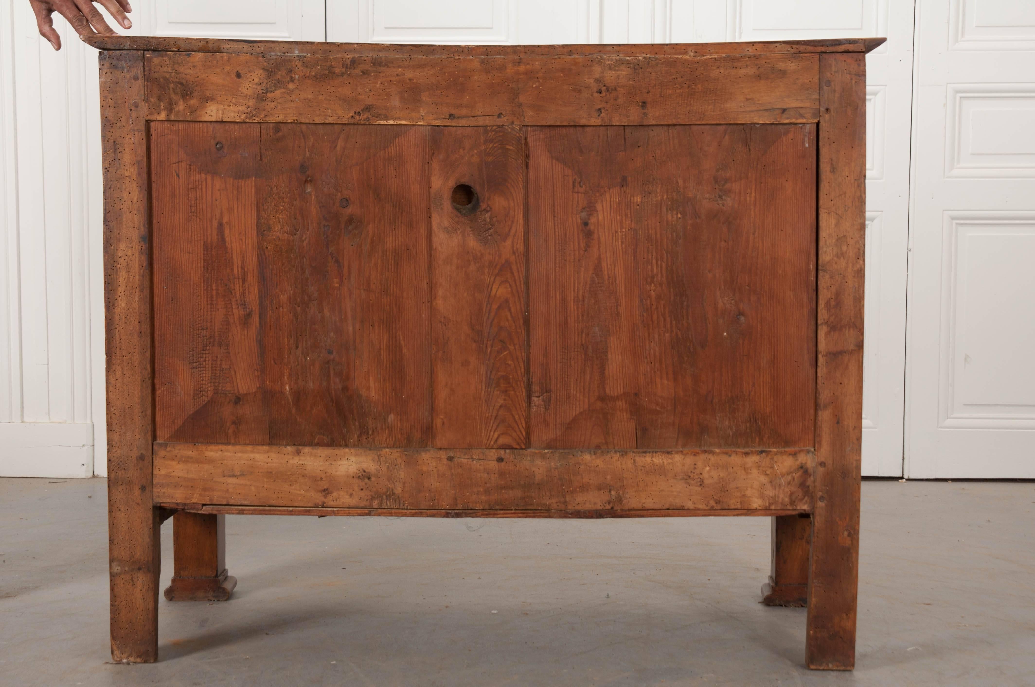 French 19th Century Transitional Walnut Commode 6