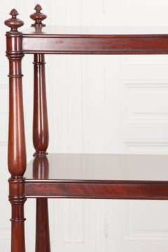 Massive 19th Century English Mahogany Trolley