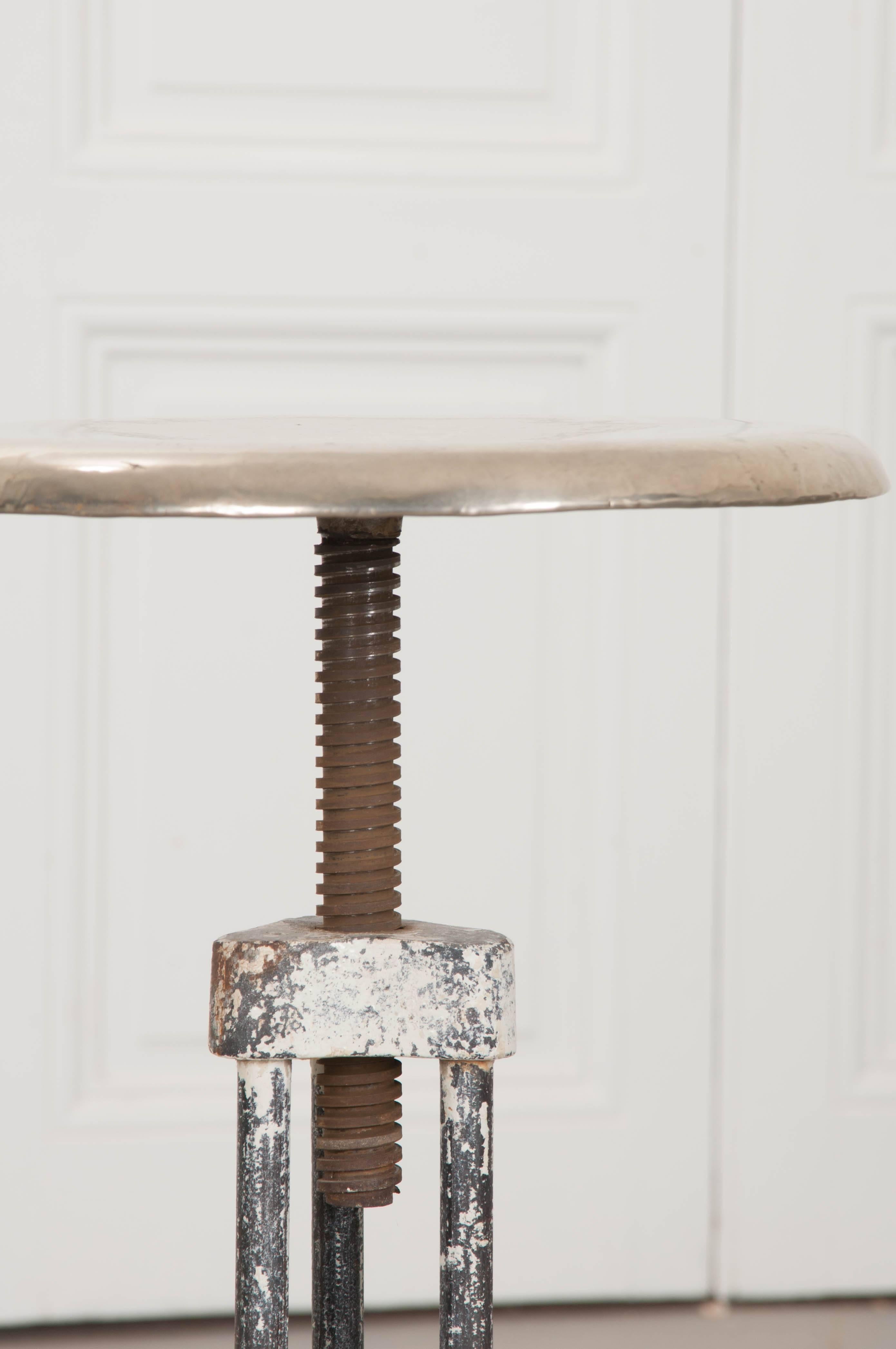 Belgian Early 20th Century Surgical Stool In Good Condition In Baton Rouge, LA