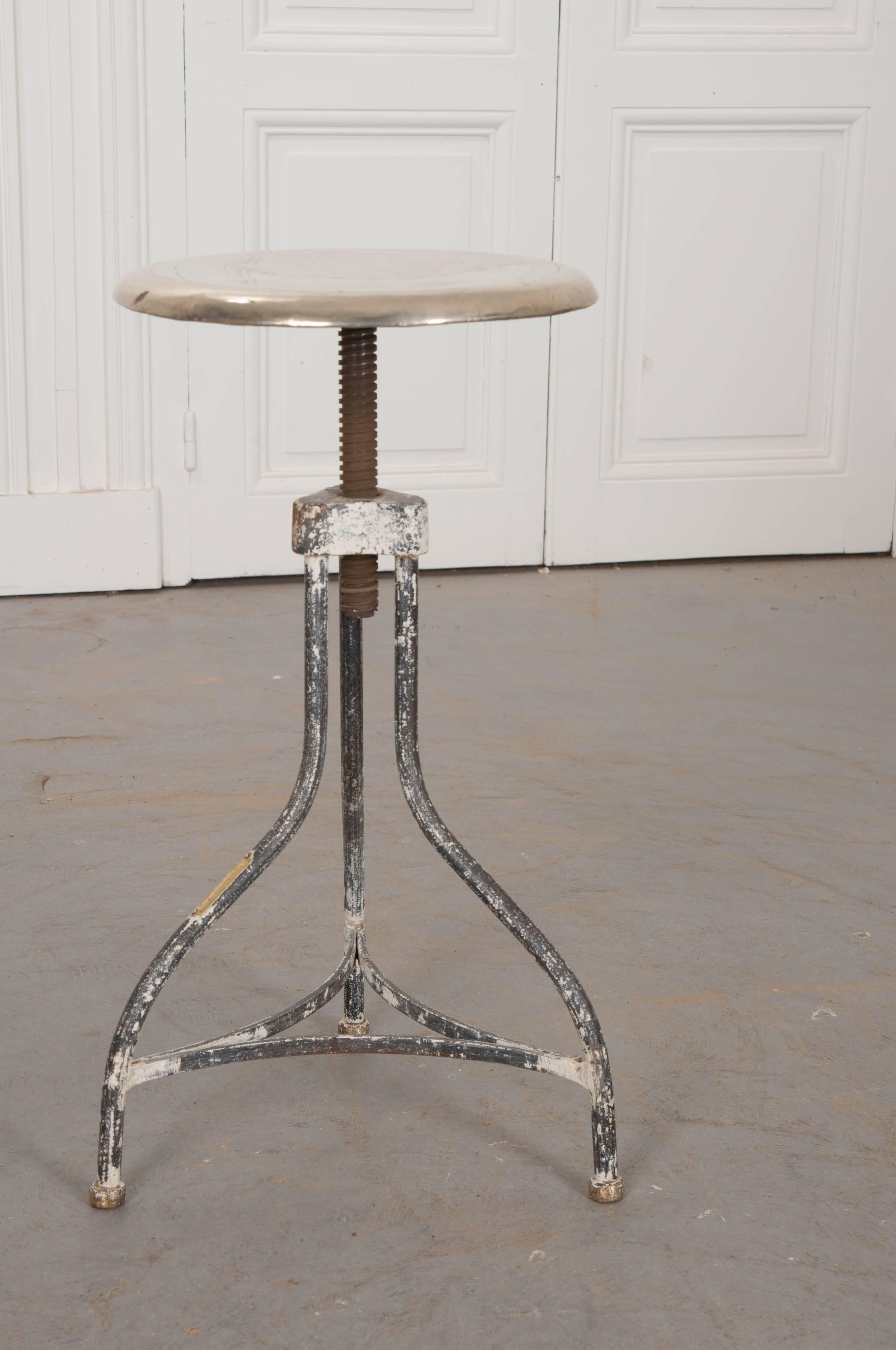 Painted Belgian Early 20th Century Surgical Stool