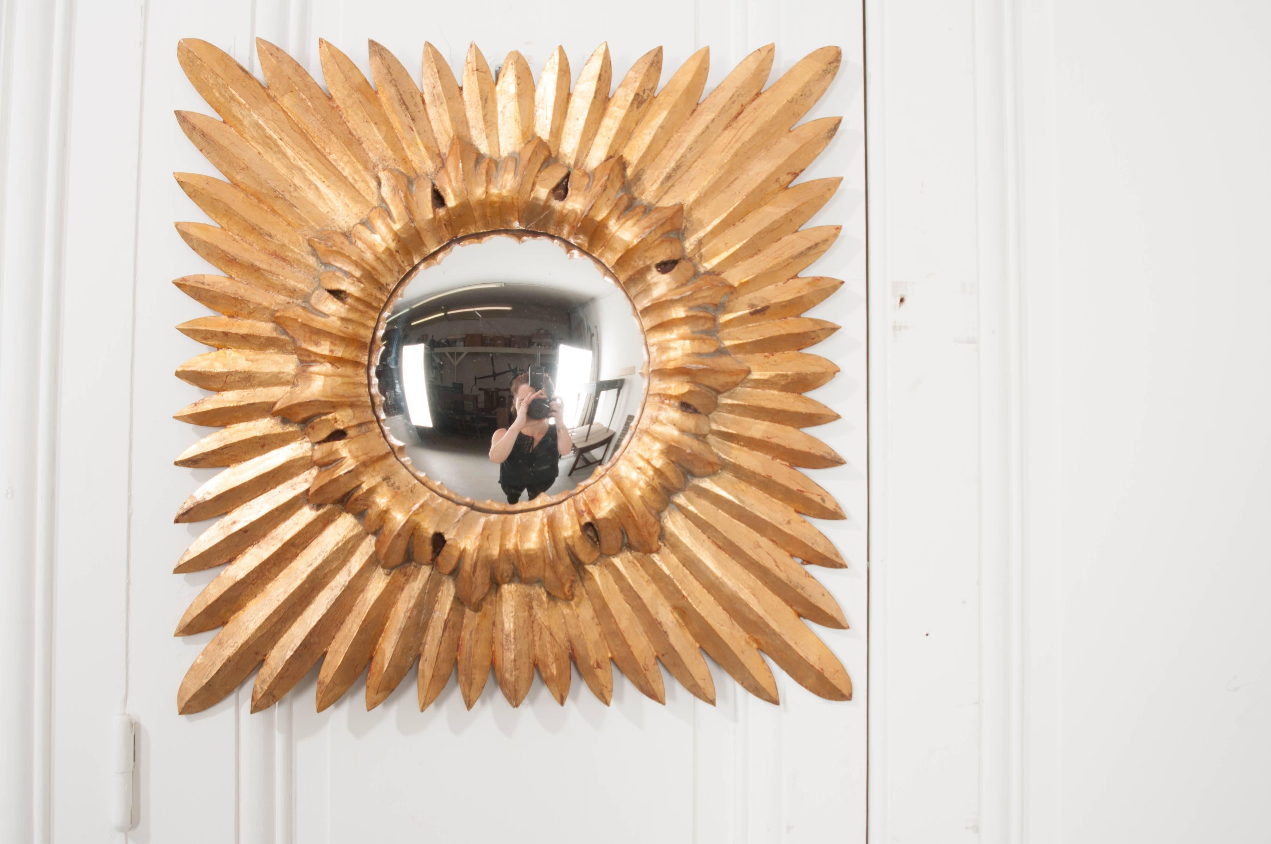 square sunburst mirror