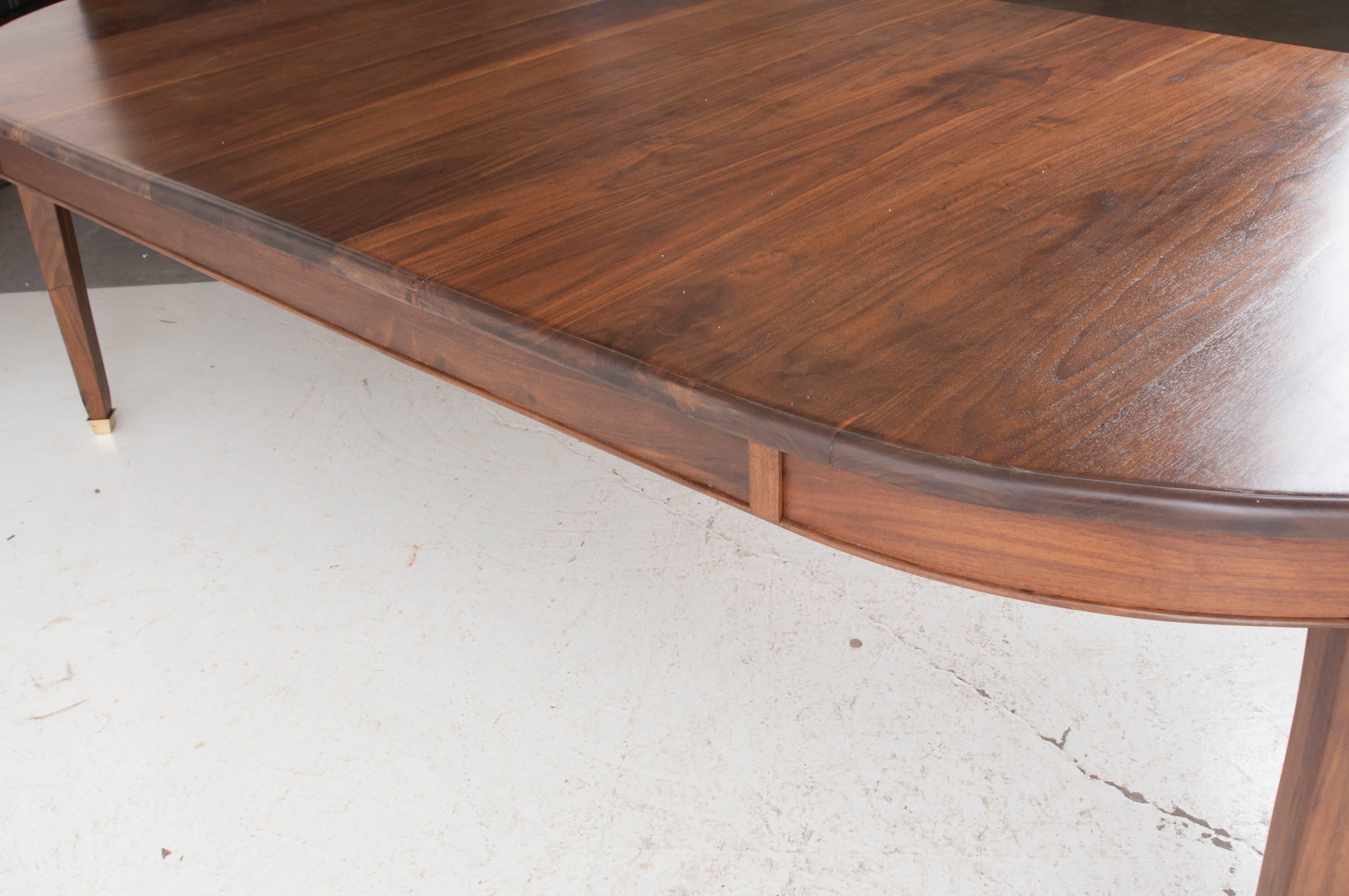 French Directoire Style Walnut Dining Table Made at Fireside 2