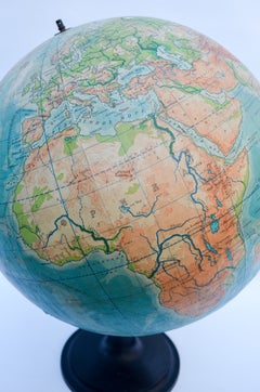 Large Official Russian World Globe (1952)