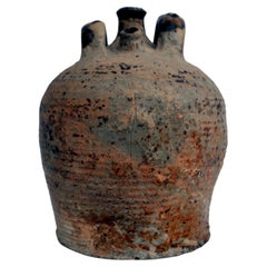 French terracotta oil jug, dating from the 19th century.