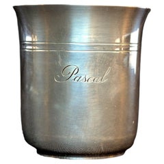 Solid Silver Cup, Minerva 1st title – Émile Puiforcat, Paris