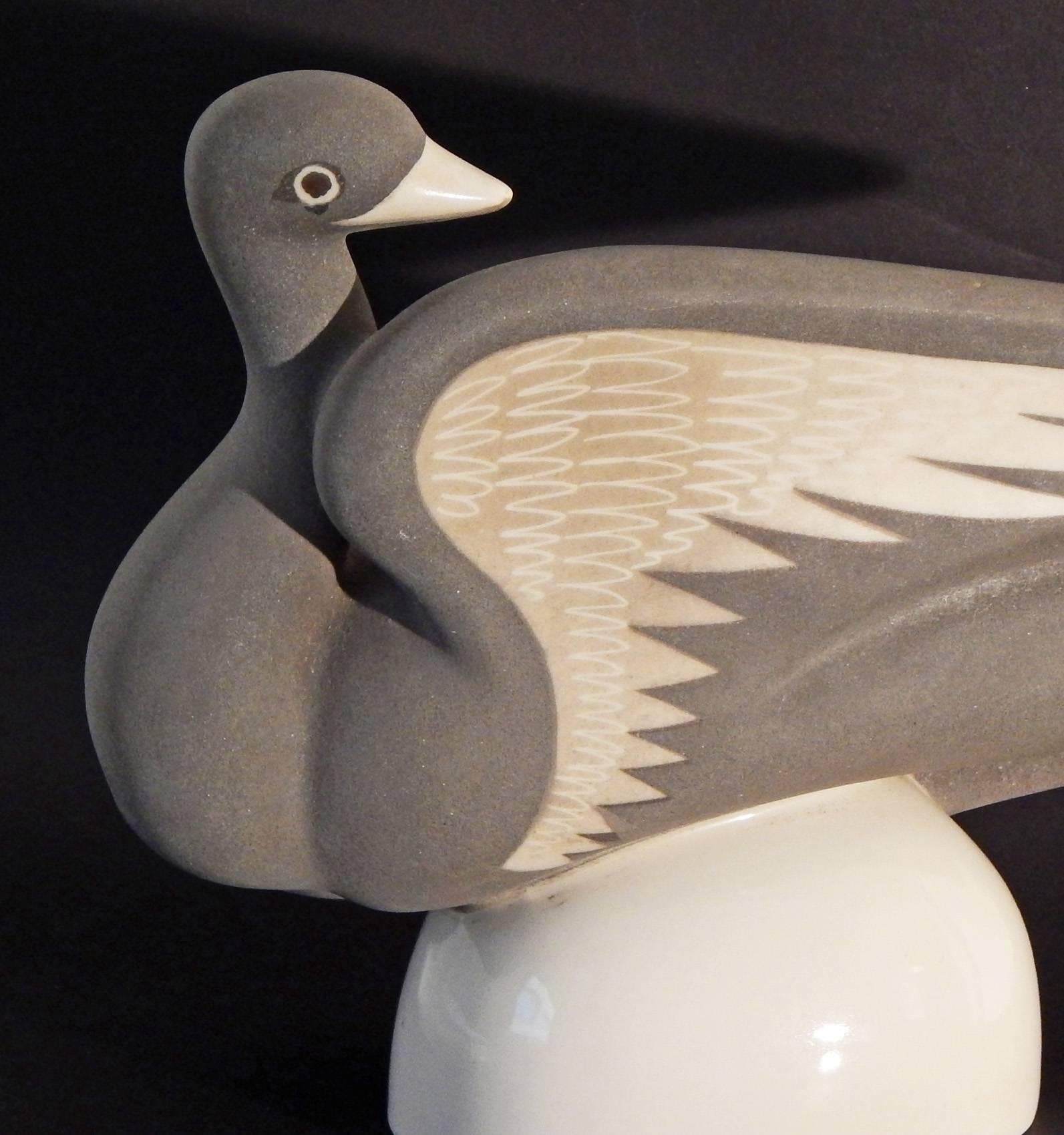 Américain « Gray Swan », sculpture Art Déco emblématique de Waylande Gregory en vente