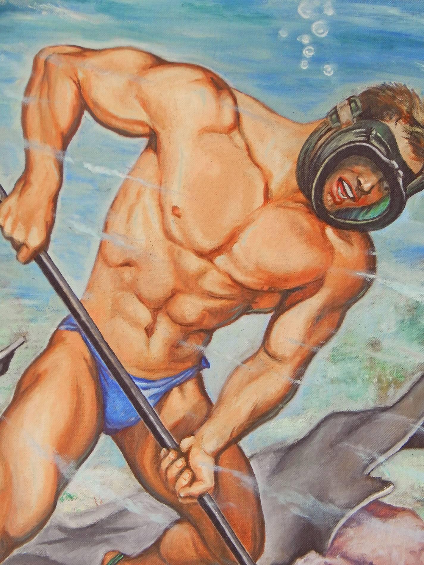 Este cuadro extraordinariamente raro e importante, para la portada del número de diciembre de 1952 de la revista 
