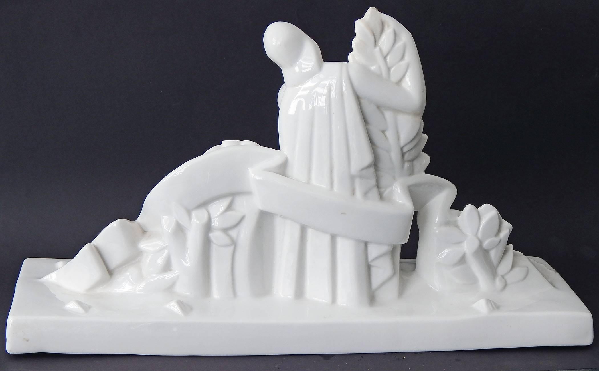 Américain Importante sculpture Art déco du film « Allégorie de l'abondance » (Allégorie de l'abondance) en vente