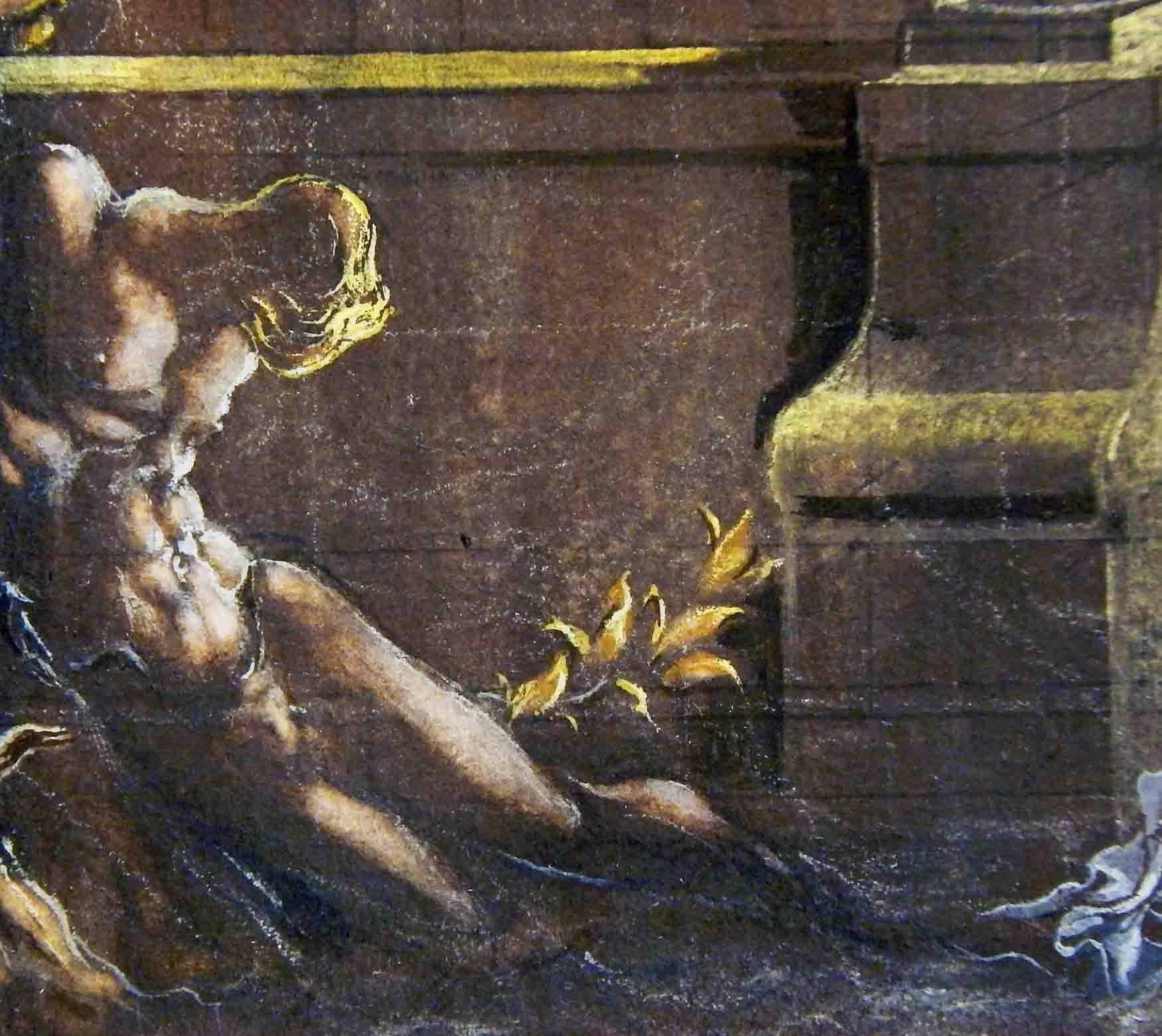 Mid-Century Modern « Orphée et ses compagnons, chef-d'œuvre surréaliste avec nus masculins en vente