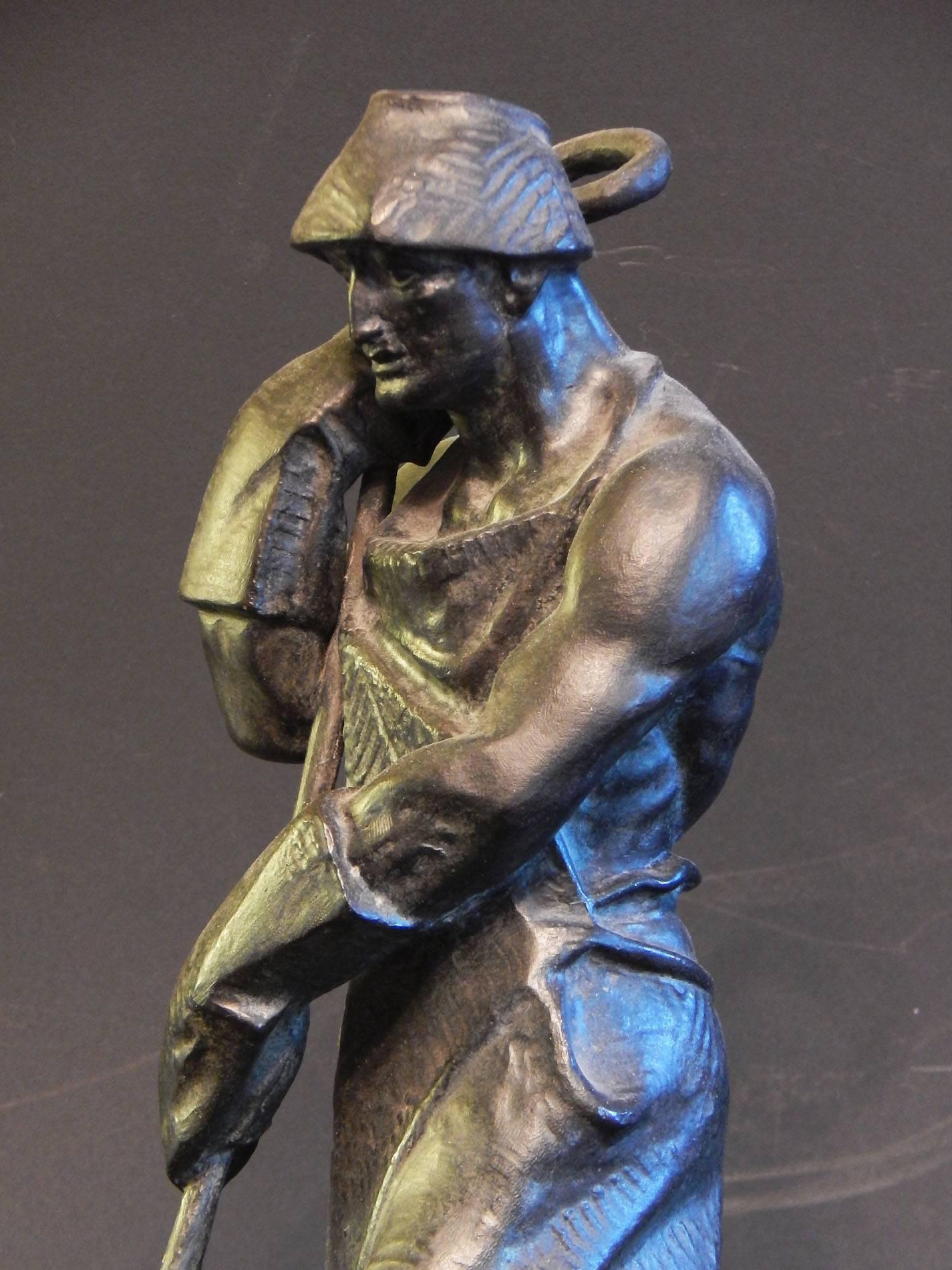 worker sculpture