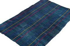 Vintage African Dogon Indigo Wedding Wrap Textile