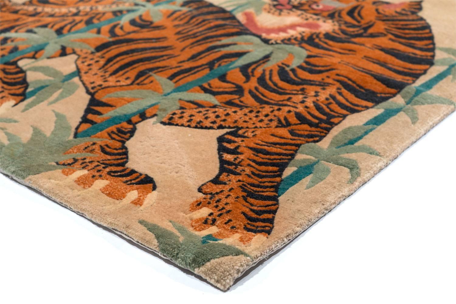 tibet tiger rug