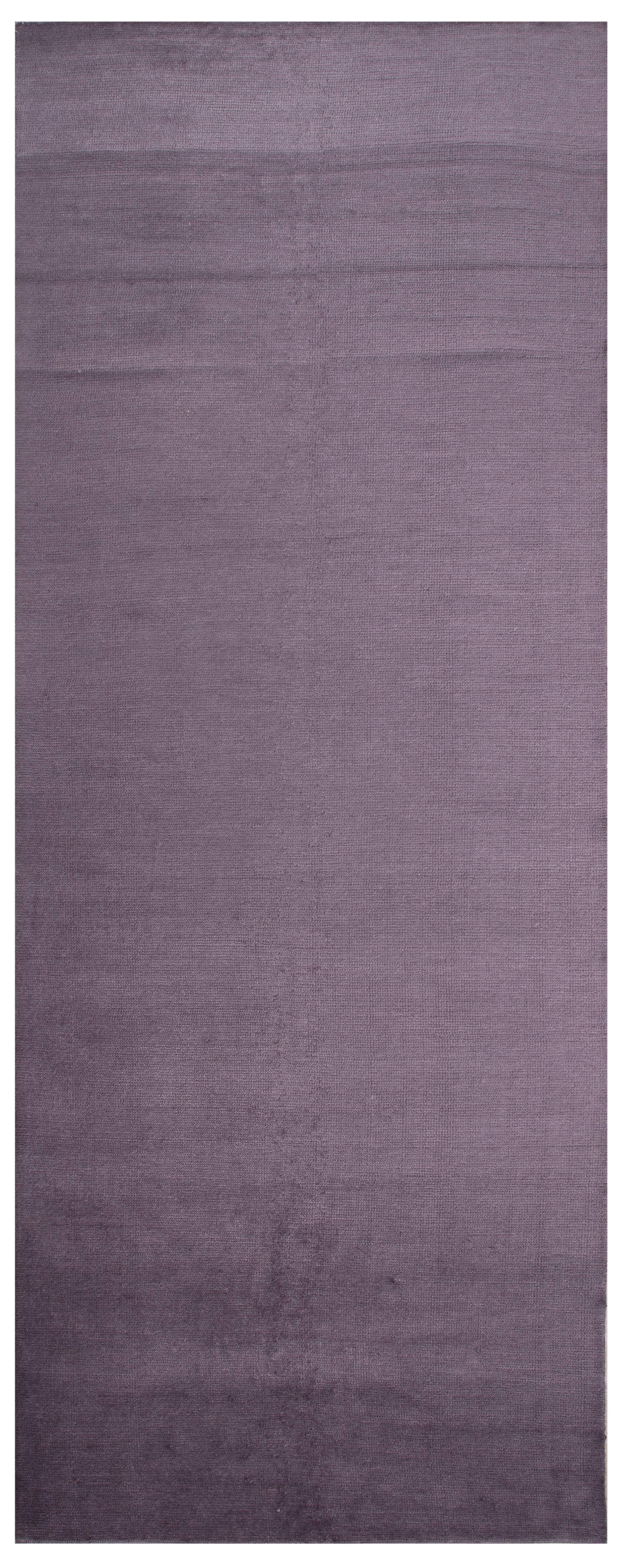 This stunning navy blue runner is made with the finest mohair for an uber luxe feel. It has a subtle aubergine tone in the sheer of the mohair but it is definitely navy. Our mohair is soft and silky and can be woven in the 