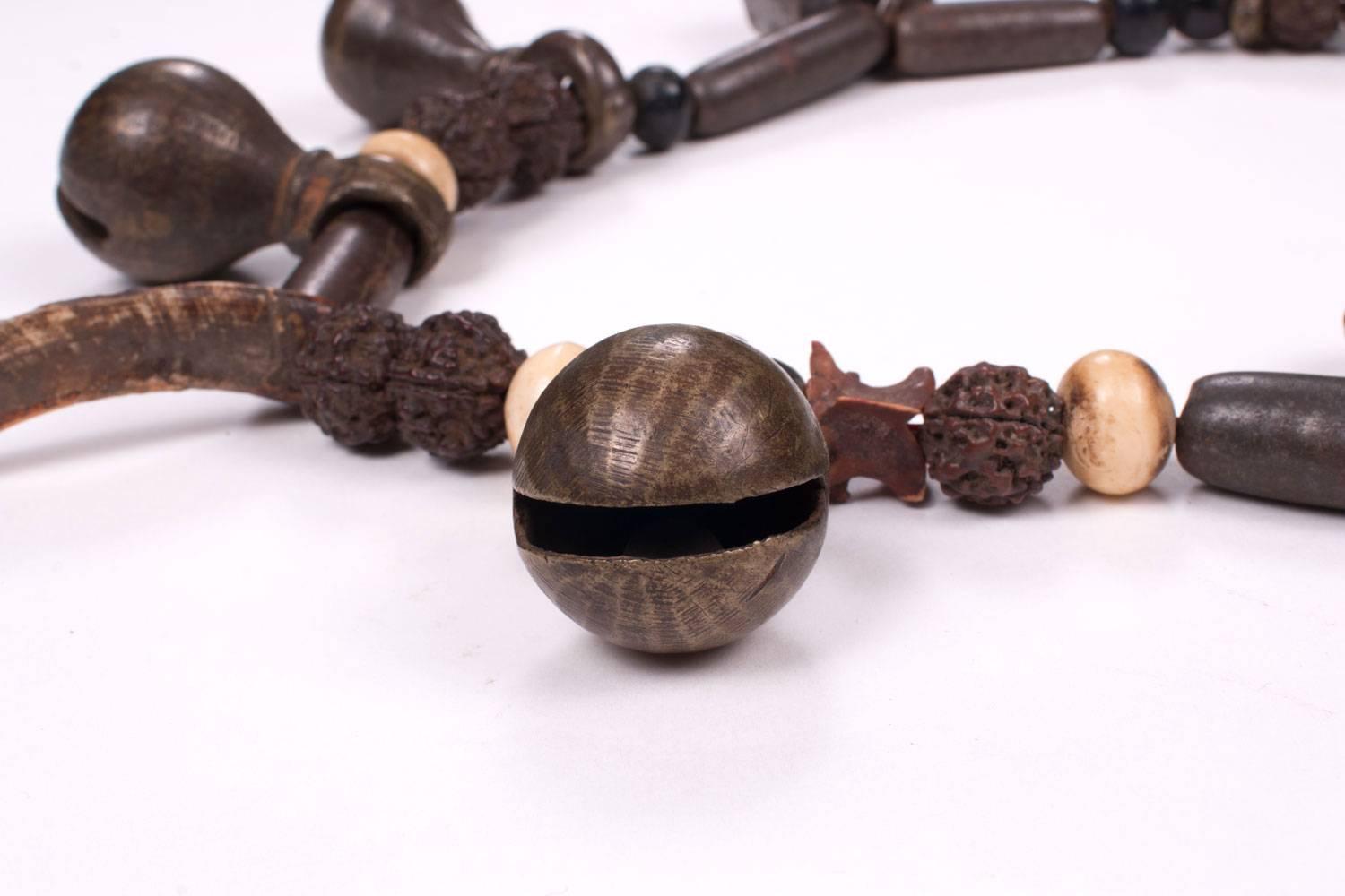 Hand-Crafted Primitive Tribal Necklace from Nepal