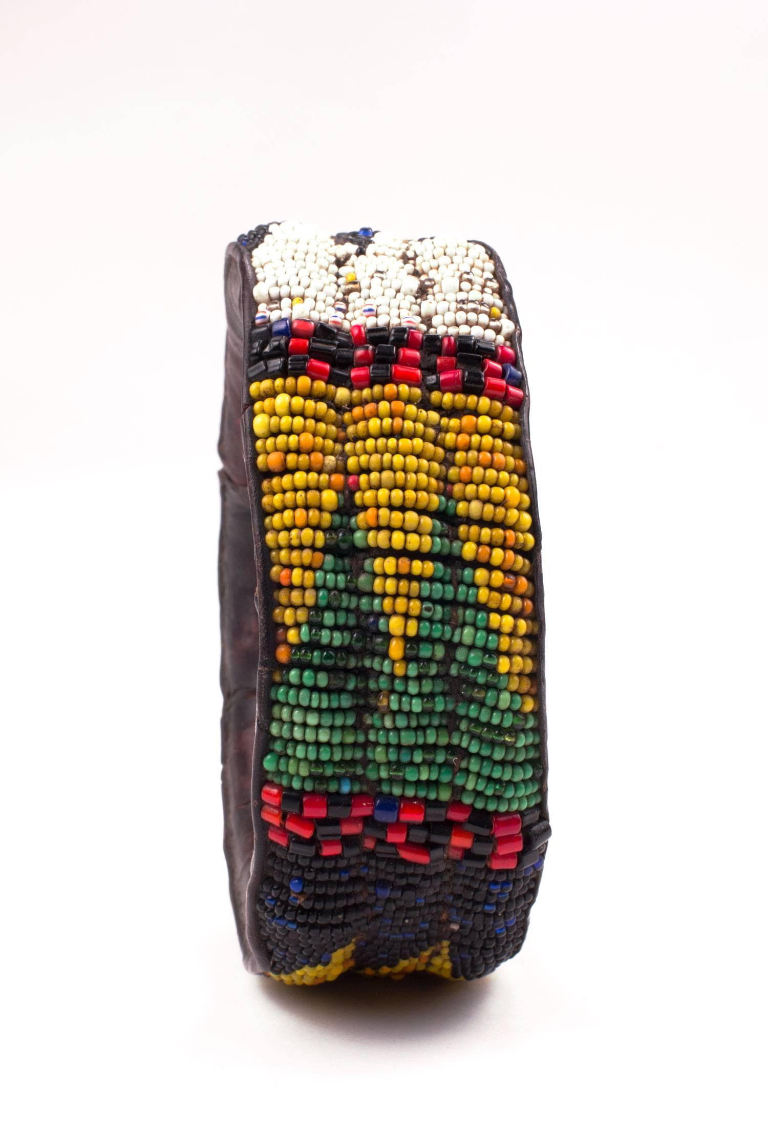 Beaded African Yoruba Tribal Bracelet