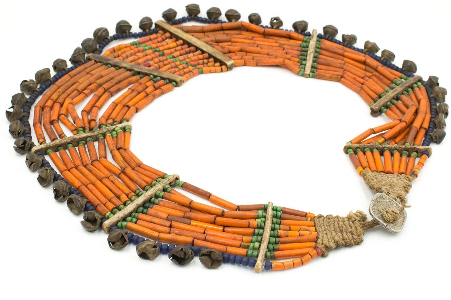 Indian Antique Primitive Tribal Necklace from Nagaland