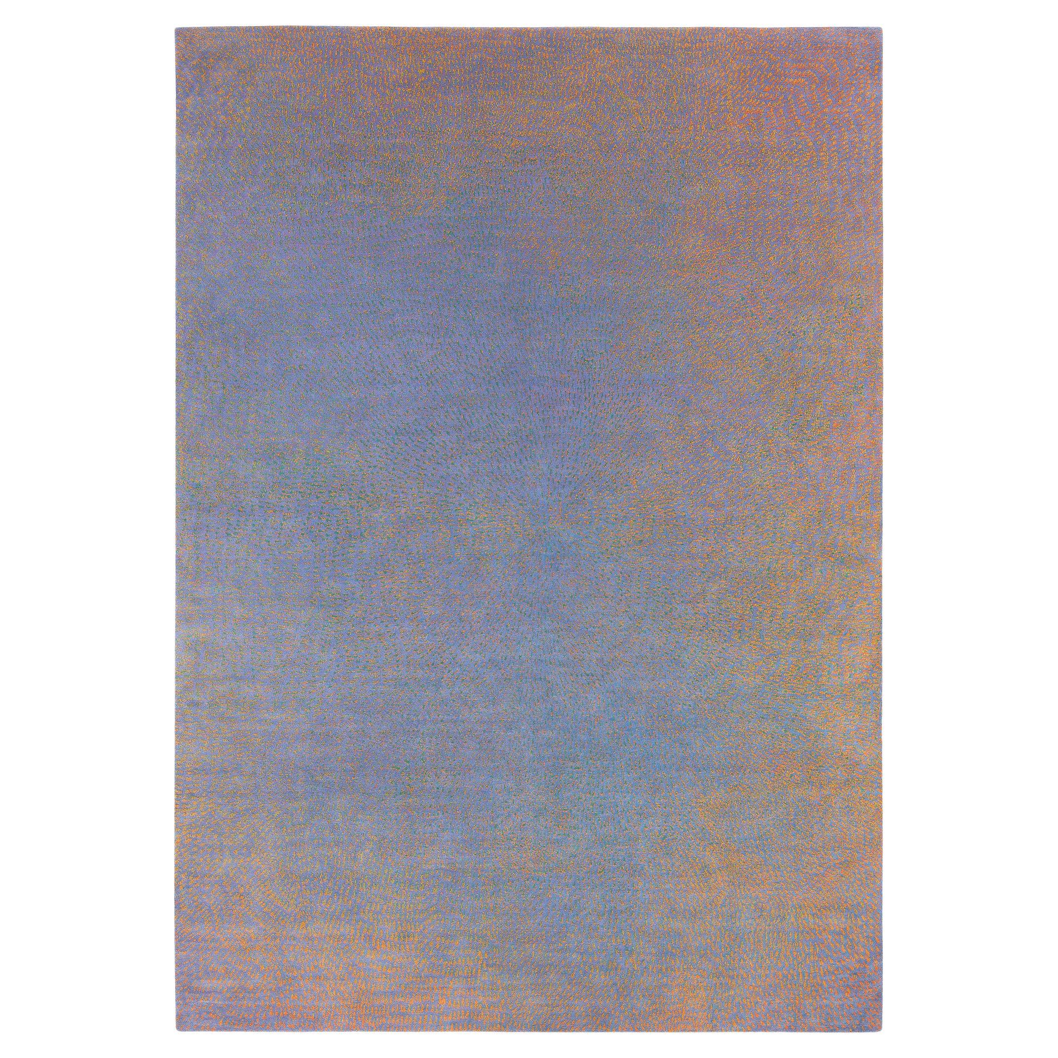 Abstract Organic Modern Colorful Luxury Silk Area Rug Dreampost by Joseph Carini