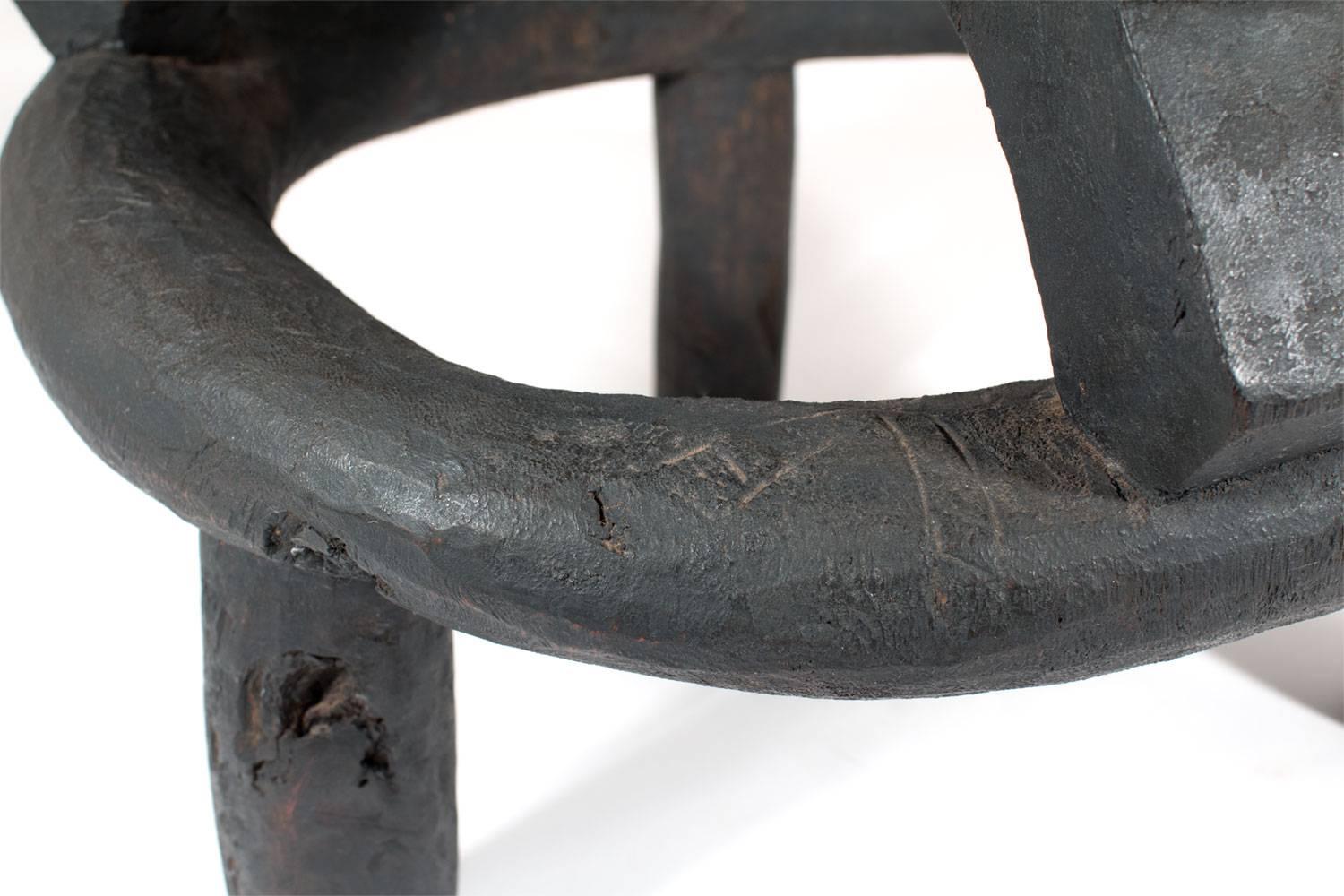 Tribal Stool-Chair West Africa For Sale 1
