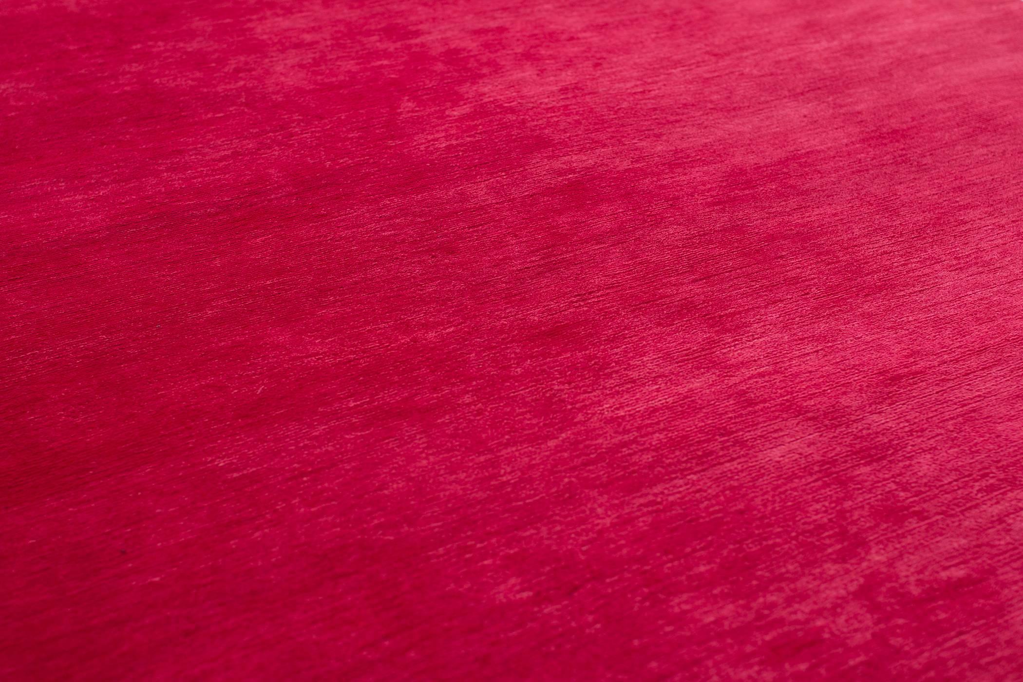 pink silk rug