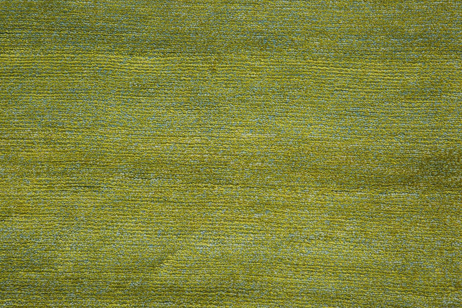 Nepalese Silk and Wool Twill Area Rug by Joseph Carini 10x14