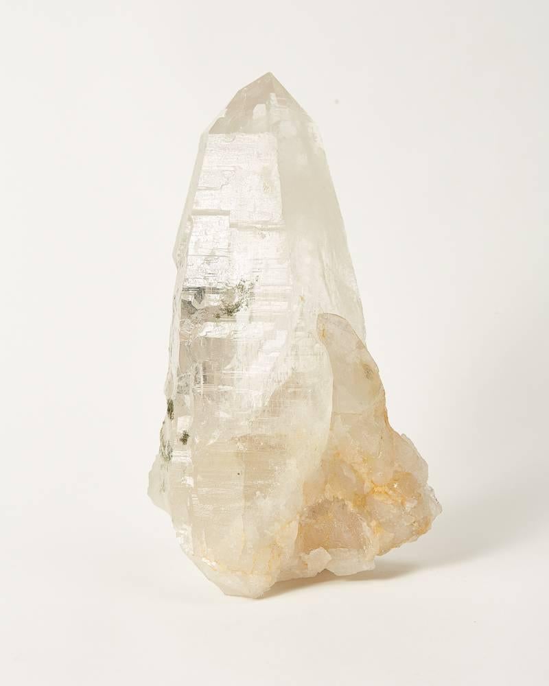 Hand-Carved Large Tantric Himalayan Quartz Crystal
