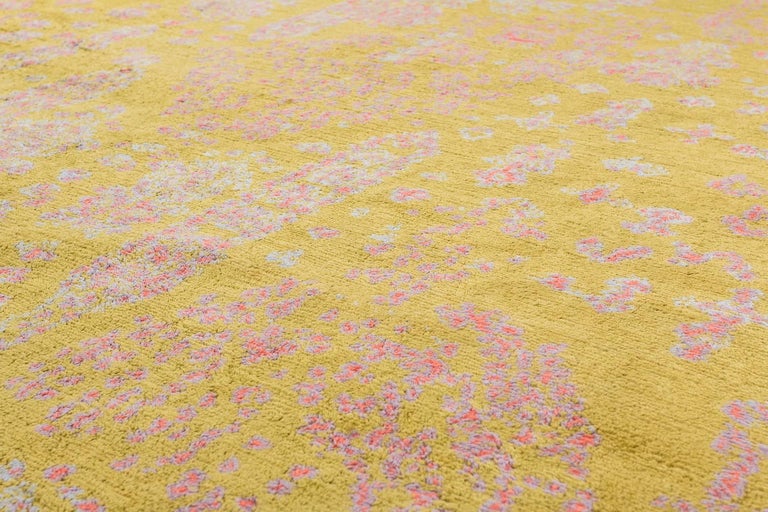 Contemporary Silk Rug By Carini 10x14 For Sale at 1stDibs