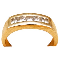 Men's 14KT Gold and Diamonds Ring, Vintage