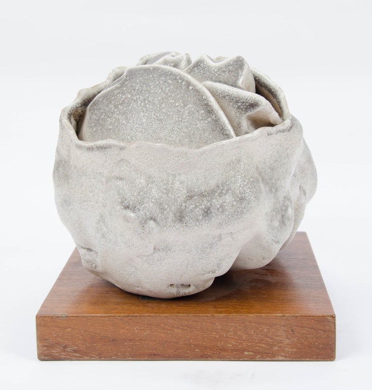 Italian Stoneware Sculpture by Carlo Zauli