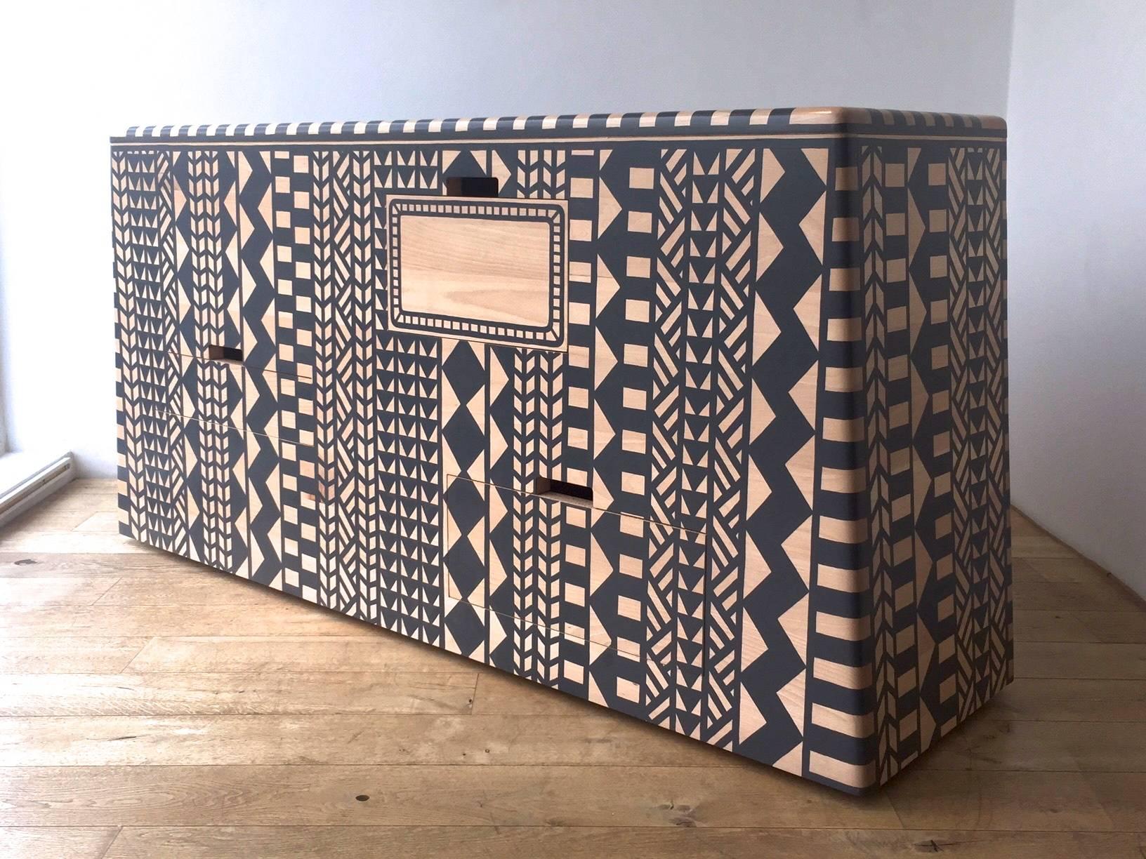 South African 'Kassena' Chest of Drawers, 2013