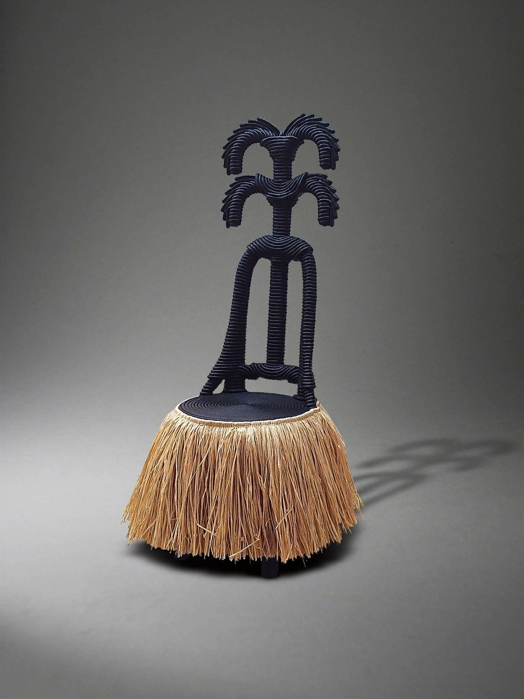 French Moisart Chair by Christian Astuguevieille