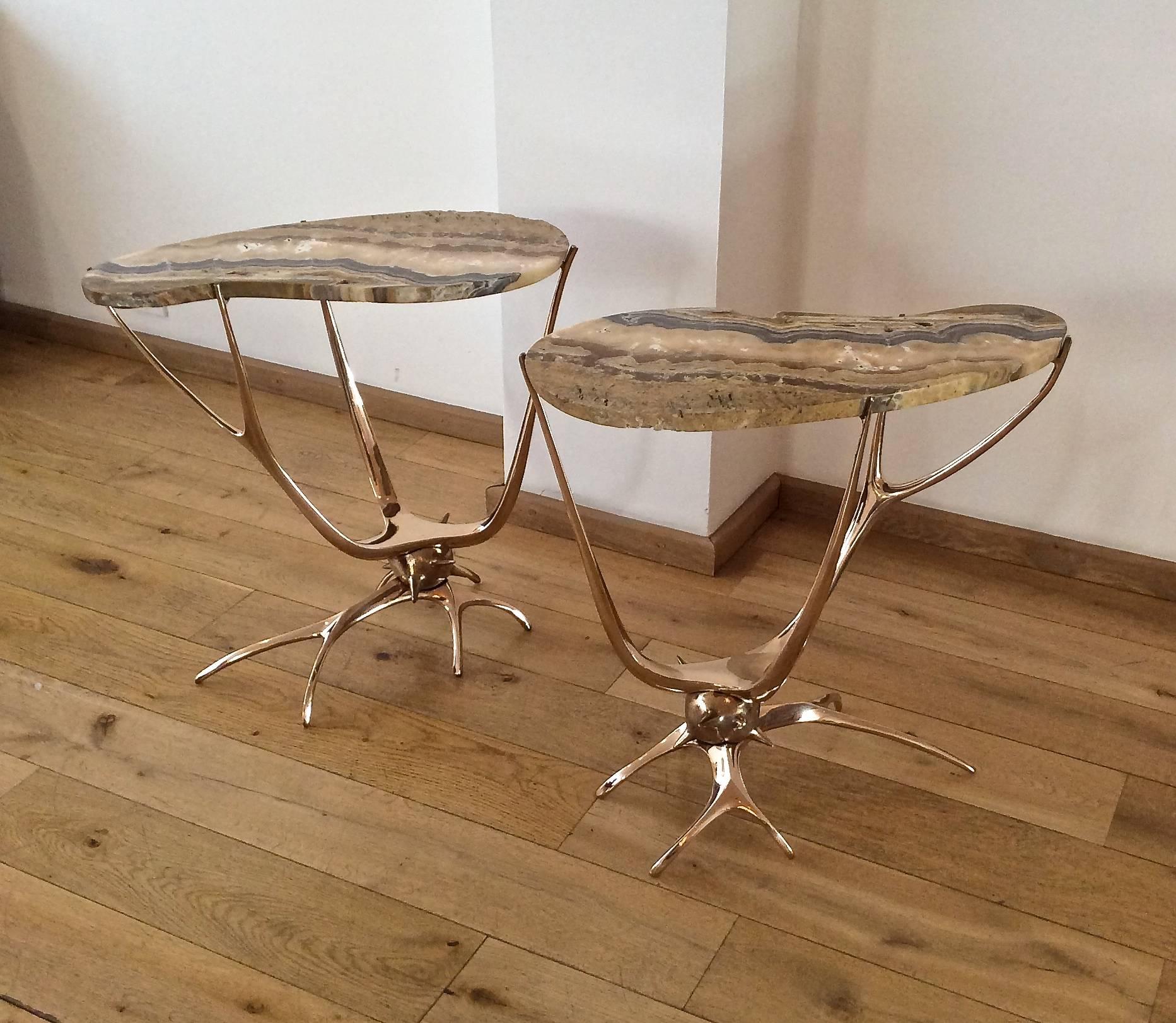 Pair of 'Paisley' Occasional Tables by Mark Brazier-Jones 1