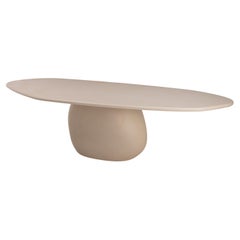 Contemporary Organic Rock Shaped Plaster Table 280cm by Isabelle Beaumont