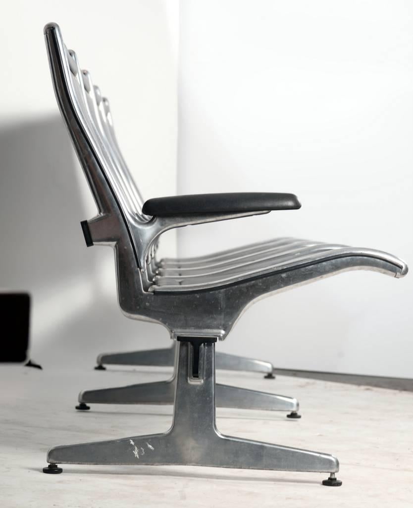 American Vintage Herman Miller Airport Bench