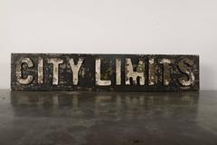 City Limits Sign