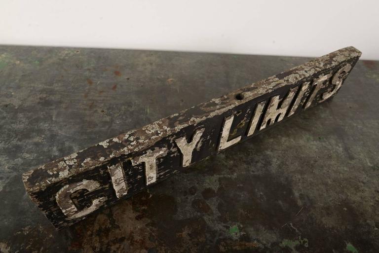 City Limits Sign at 1stDibs