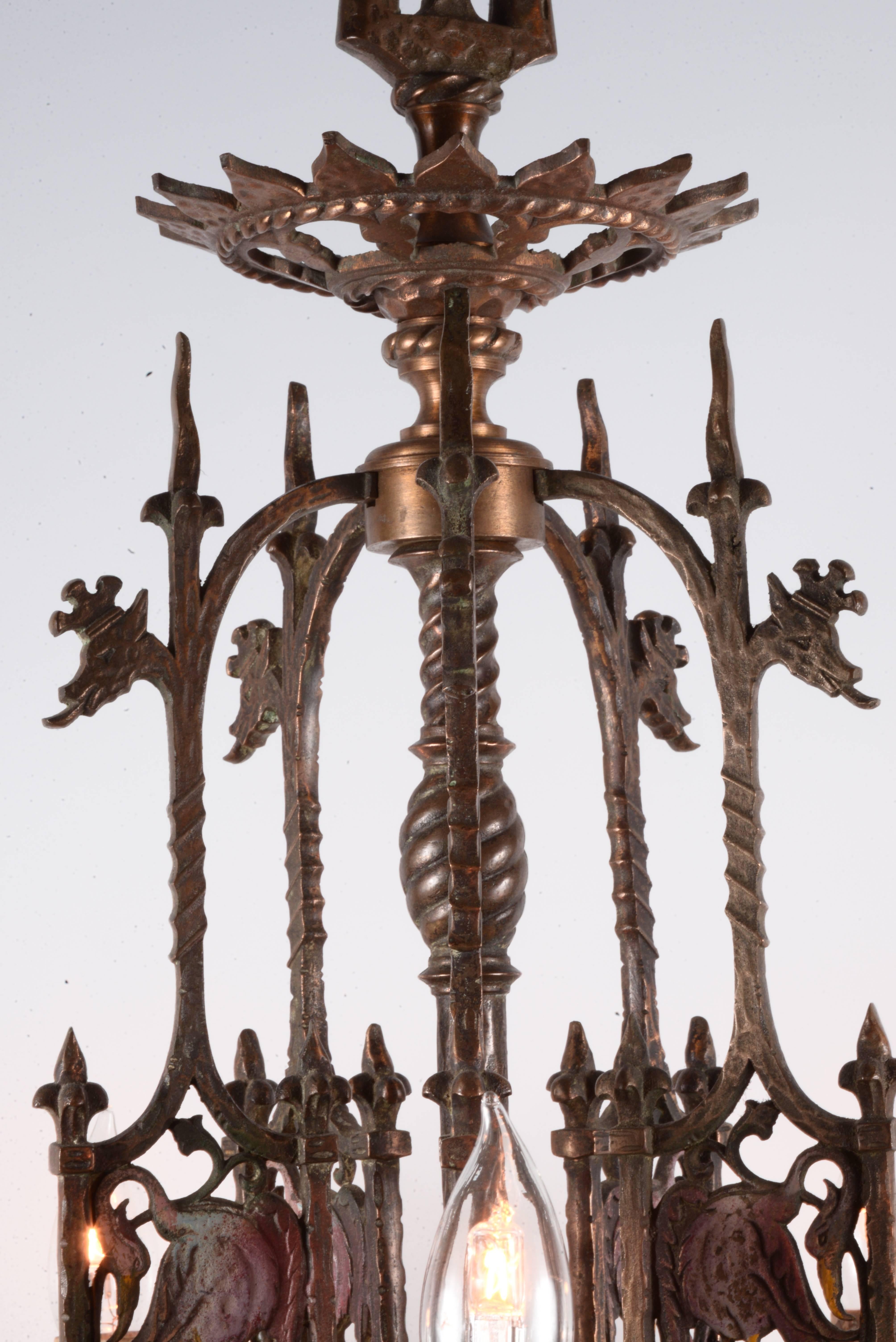 American Menagerie Chandelier For Sale