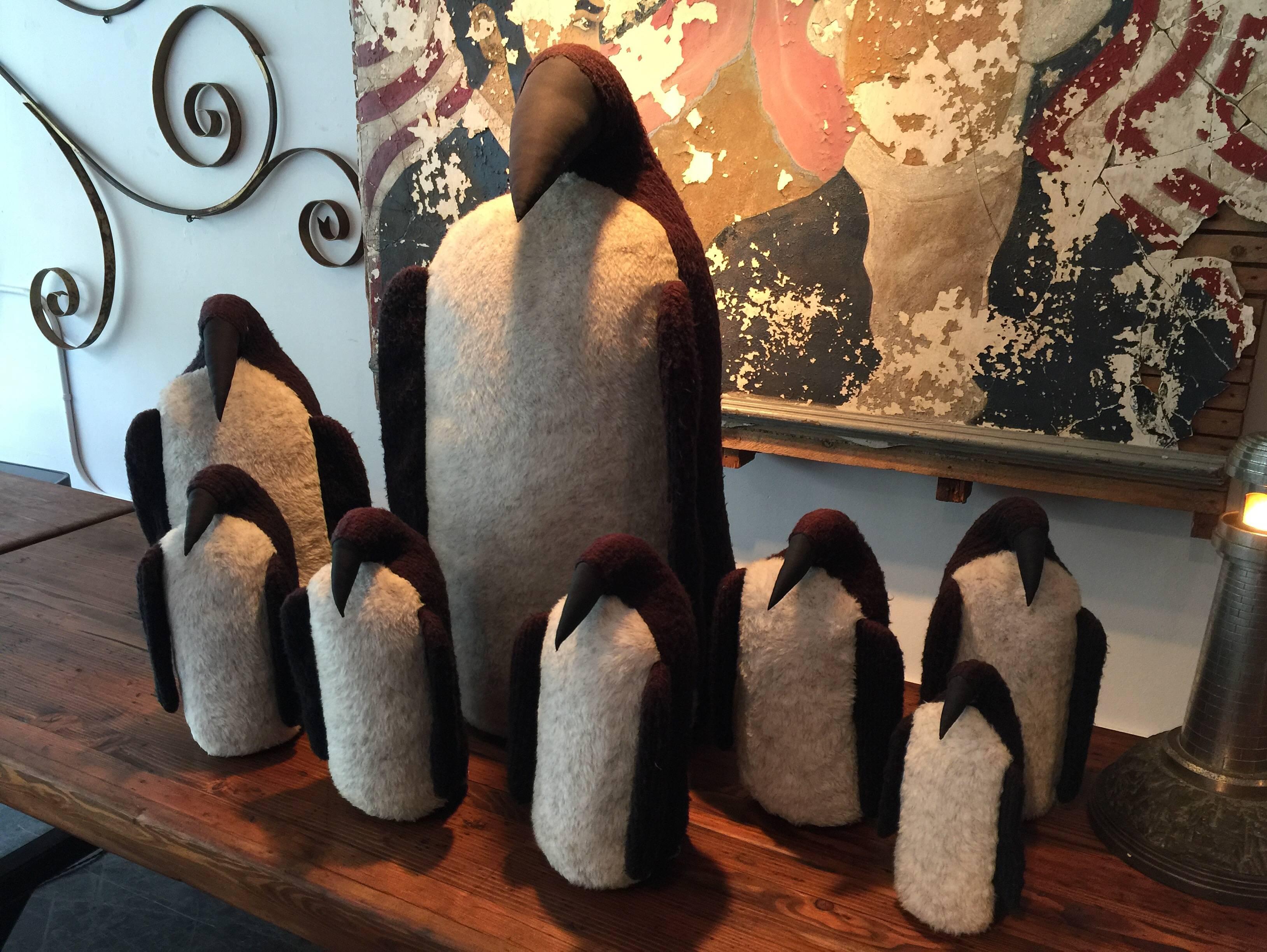 Late 20th Century Troop of Penguins