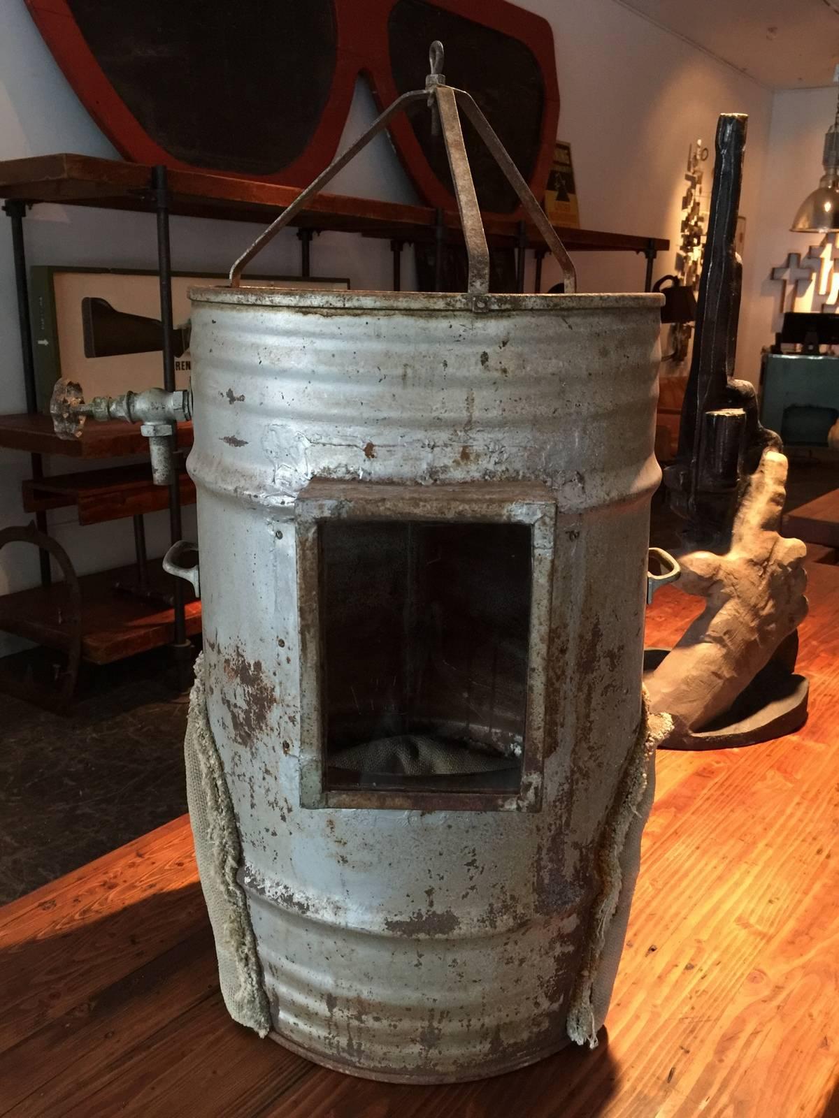 Handmade Shallow Water Diving Helmet In Good Condition In Seattle, WA