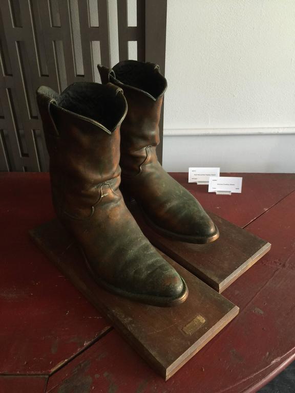 Bronze Cowboy Boots For Sale at 1stdibs