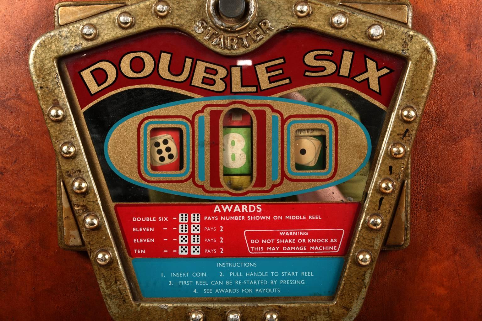 German Wall-Mounted Arcade Slot Machine